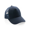 Branded Impact AWARE™ Brushed rcotton 5 panel trucker cap 190gr