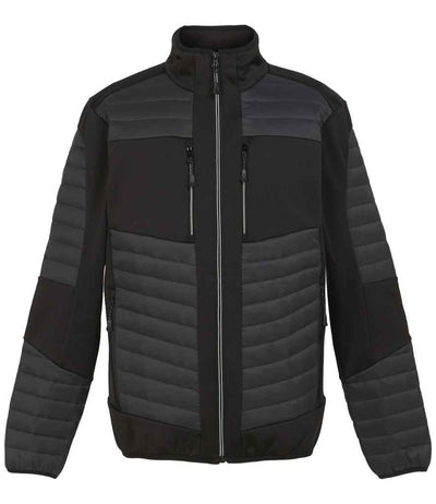 Regatta E-Volve Unisex Thermal Hybrid Jacket Ash/Black
