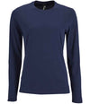 SOL'S Ladies Imperial Long Sleeve T-Shirt French Navy