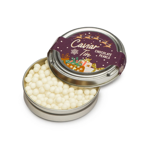 Caviar Tin - Chocolate Pearls
