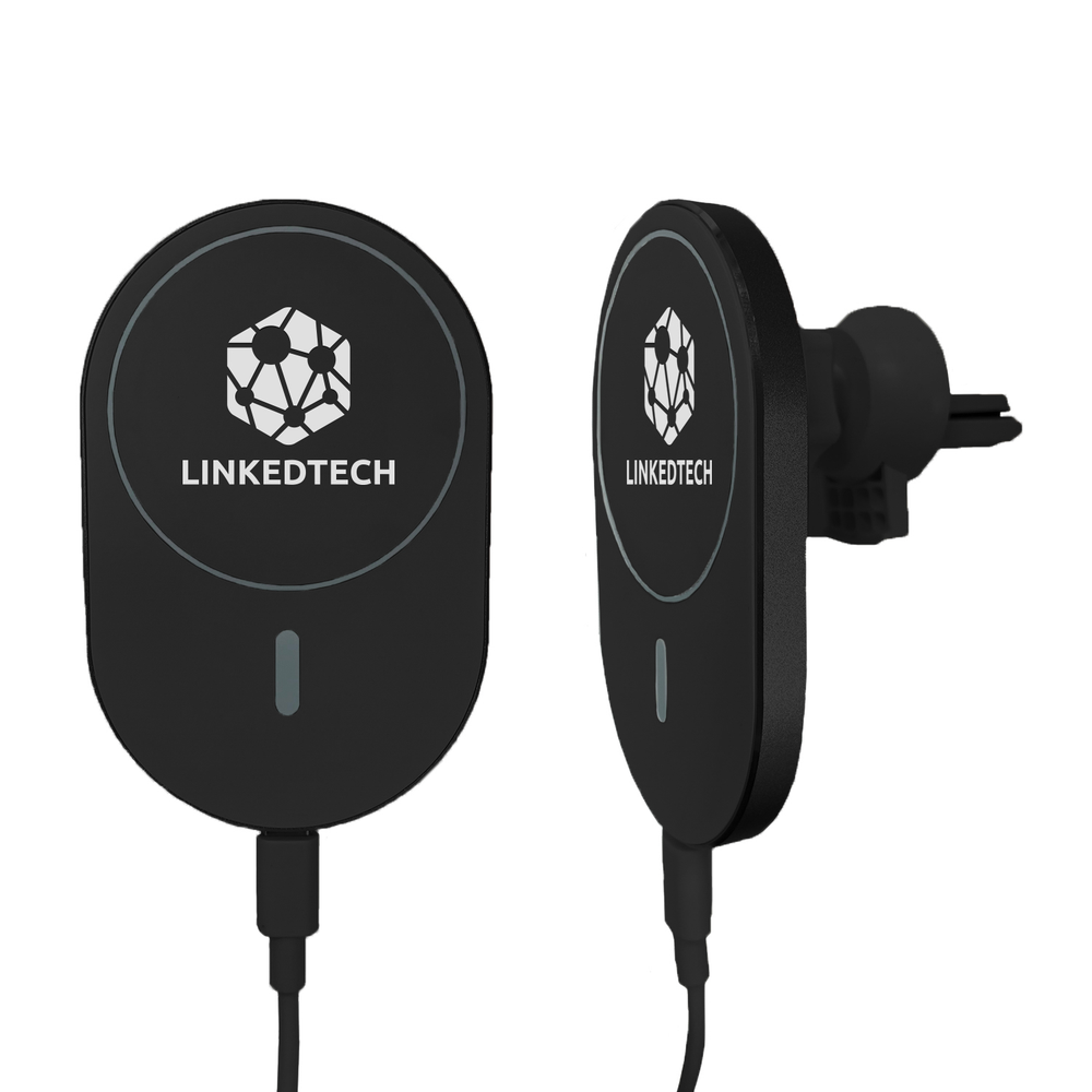 Branded MagSafe Wireless Car Charger Phone Holder
