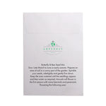 Seed Pack in White Paper Envelope Butterfly & Bee Mix