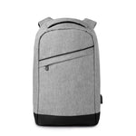 Branded 2 tone backpack incl USB plug