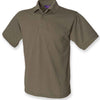 Henbury Heavy Poly/Cotton Piqué Polo Shirt