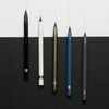 Branded Aluminum inkless pen with eraser