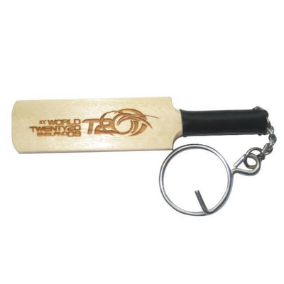 Branded Cricket Bat Keyring