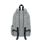 Branded 600D RPET polyester backpack