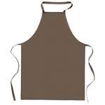 Kitchen apron in cotton Taupe