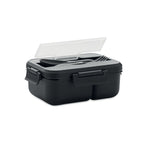 Branded Lunch box with cutlery in PP