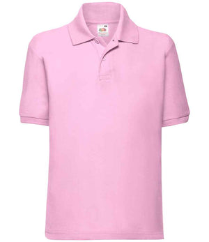 Fruit of the Loom Kids Poly/Cotton Piqué Polo Shirt