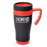 Branded Oregon Matt Black Travel Mug
