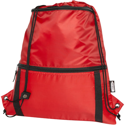 Adventure recycled insulated drawstring bag 9L