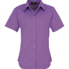 Premier Ladies Short Sleeve Poplin Blouse