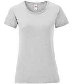Fruit of the Loom Ladies Iconic 150 T-Shirt Heather Grey