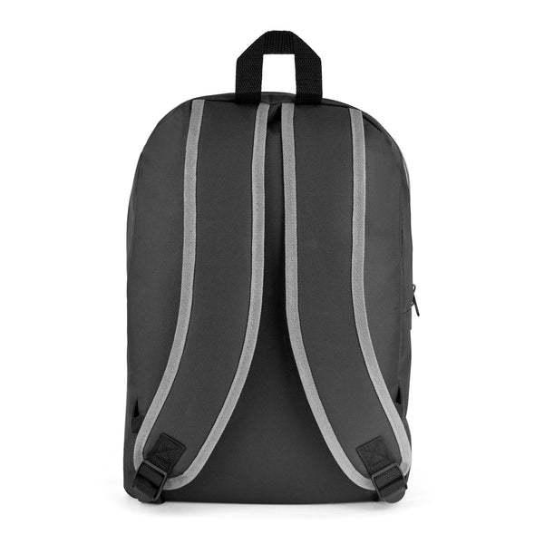 Branded Howard large backpack with bold trim decoration
