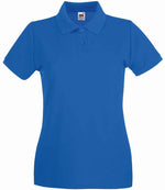 Fruit of the Loom Lady-Fit Premium Cotton Piqué Polo Shirt