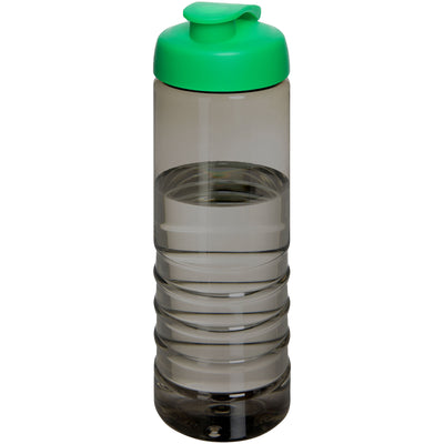 Branded H2O Active® Eco Treble 750 ml flip lid sport bottle