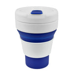 Branded Pocket Cup 355ml collapsible silicone body cup