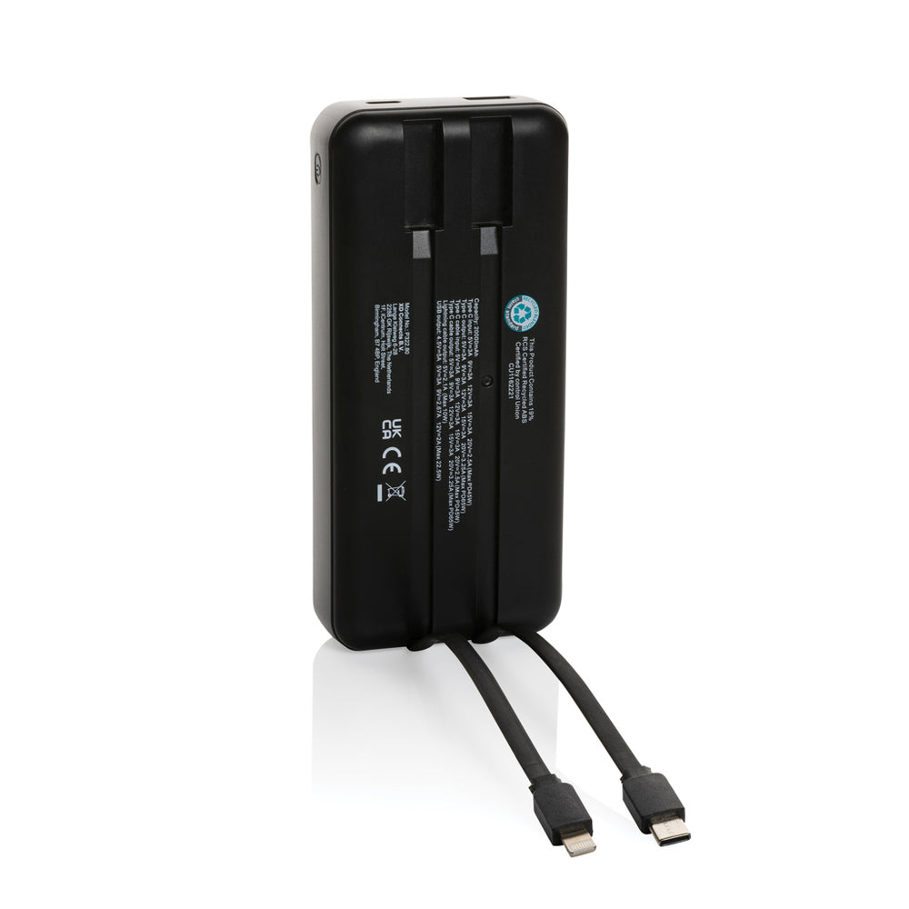 Branded Gridley RCS rplastic 20000 65W laptop powerbank