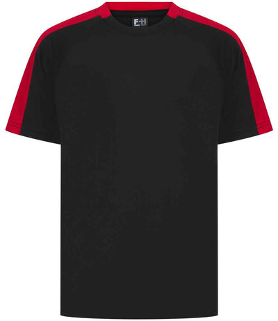 Finden + Hales Kids Team T-Shirt Black/Red