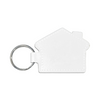 Branded Real Leather House Shaped Keyfob - 2 Sides