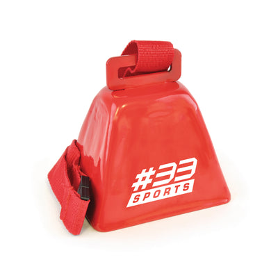 Branded Cow Bell Metal Cowbell with Lanyard