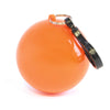 White Poncho In Plastic Ball with Split Ring Keyring