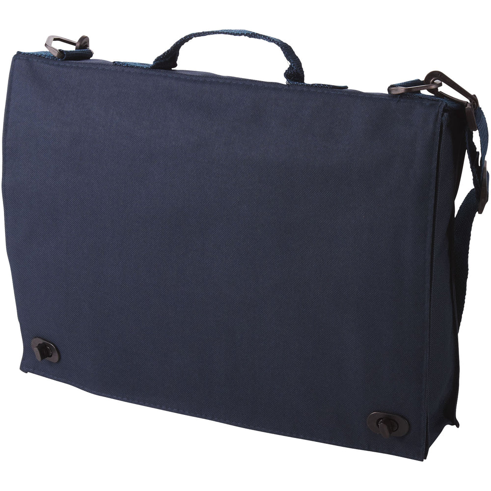 Branded Santa Fe 2-buckle closure conference bag 6L