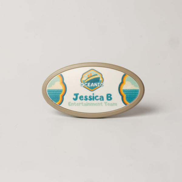 Select Name Badge - Oval - Magnet