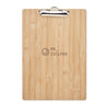 Branded A4 bamboo clipboard