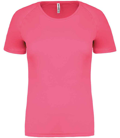 Proact Ladies Performance T-Shirt Fluorescent Pink