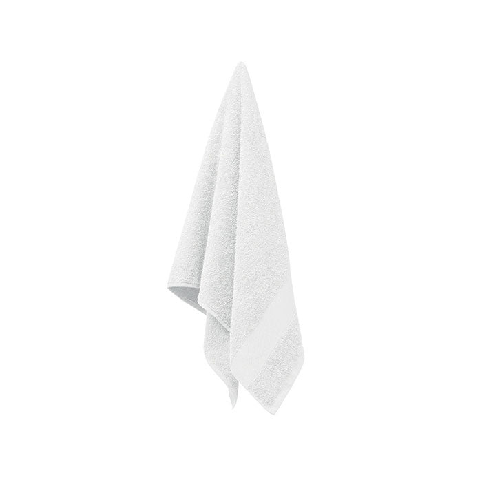 Towel organic cotton 100x50cm White