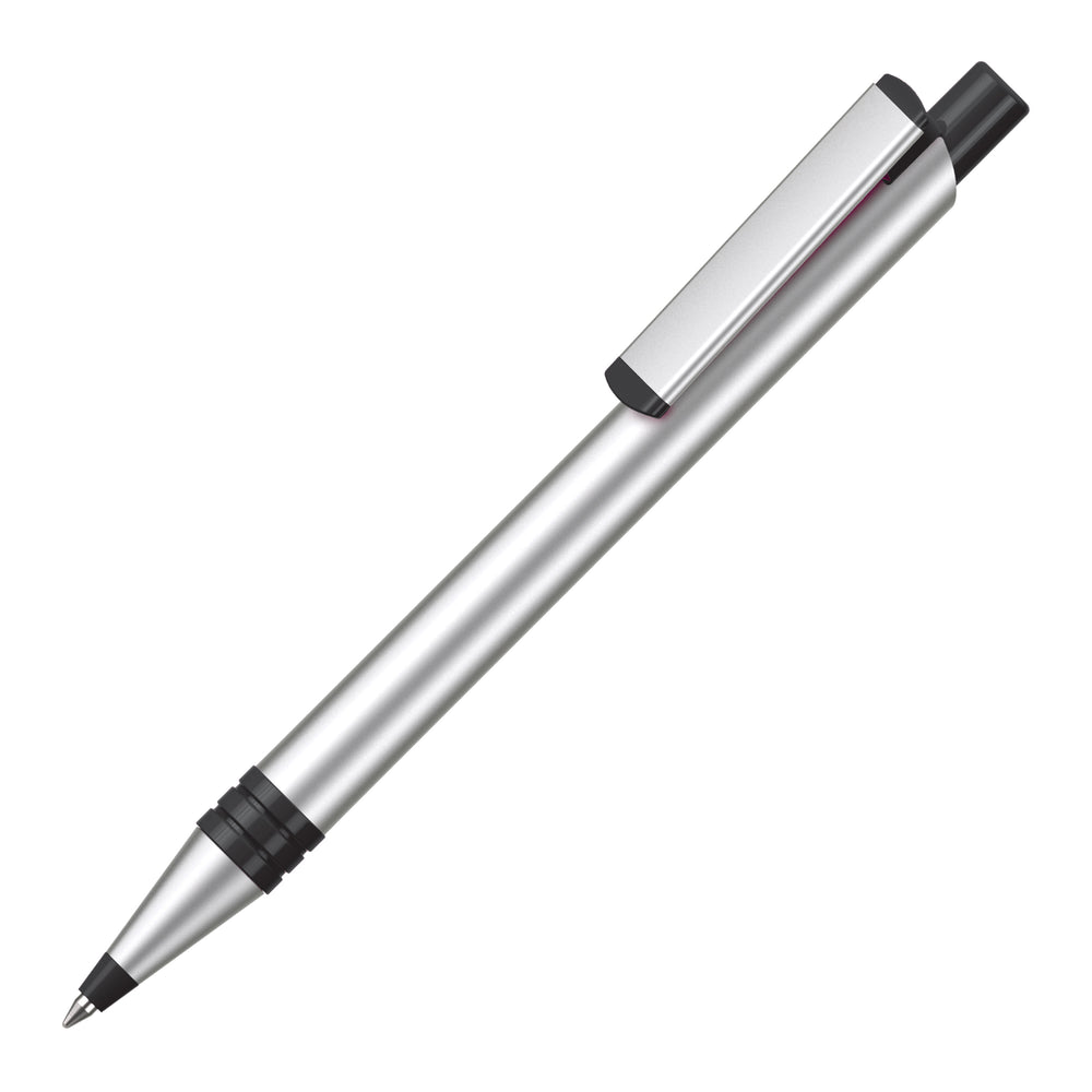 Branded VIRTUO ALUM recycled ball pen with rpet trim