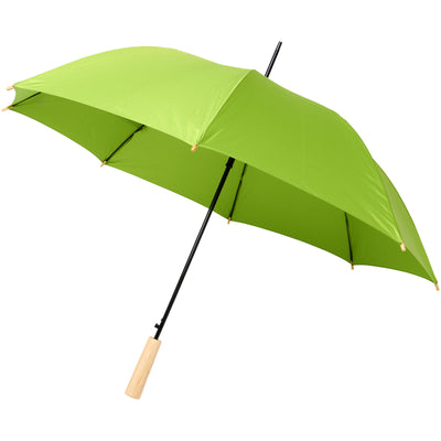 Branded Alina 23" auto open recycled PET umbrella