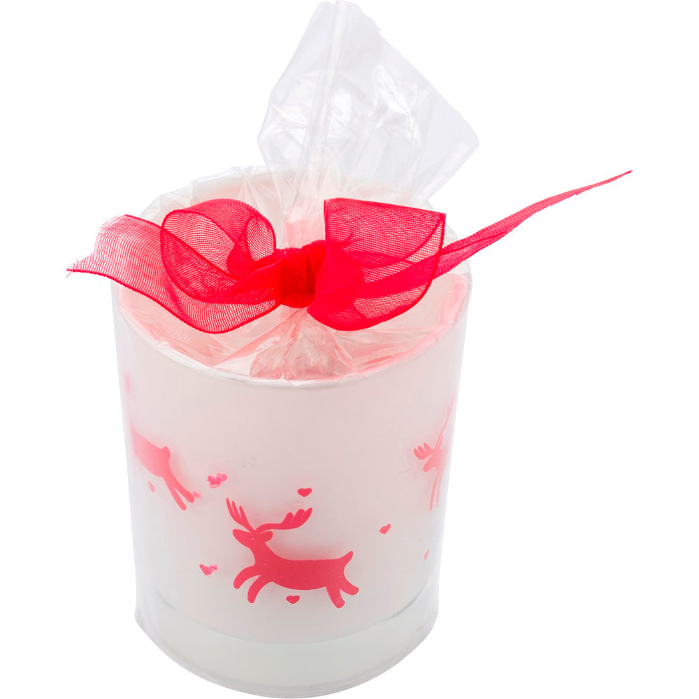 Branded Pettus Glass candle holder