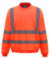 Yoko Hi-Vis Sweatshirt Orange