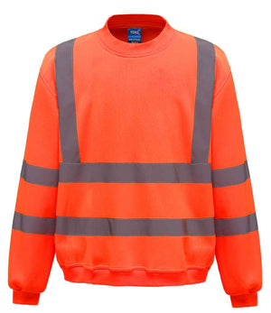 Yoko Hi-Vis Sweatshirt Orange