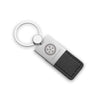 Branded Metal and PU Leather key ring