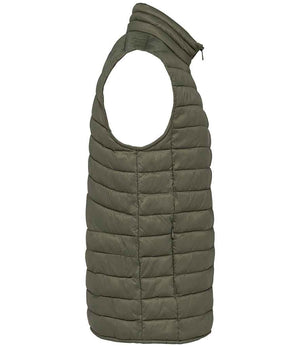 Native Spirit Light Recycled Bodywarmer Organic Khaki