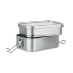 Branded Stainless steel Double lunch box