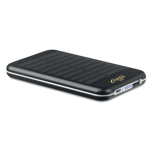 Branded 4000 mAH solar powerbank