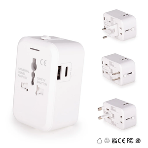 Compact Travel Adaptor with USB C