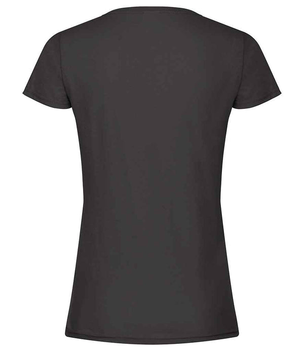 Fruit of the Loom Lady Fit Original T-Shirt Black