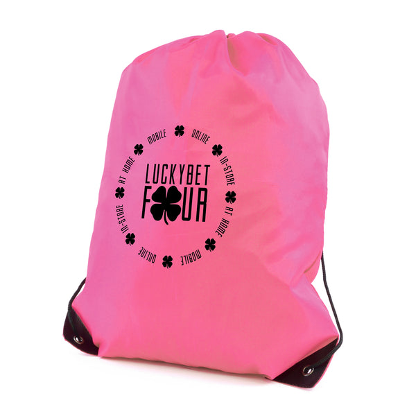 Pegasus Plus Drawstring Bags Light Pink