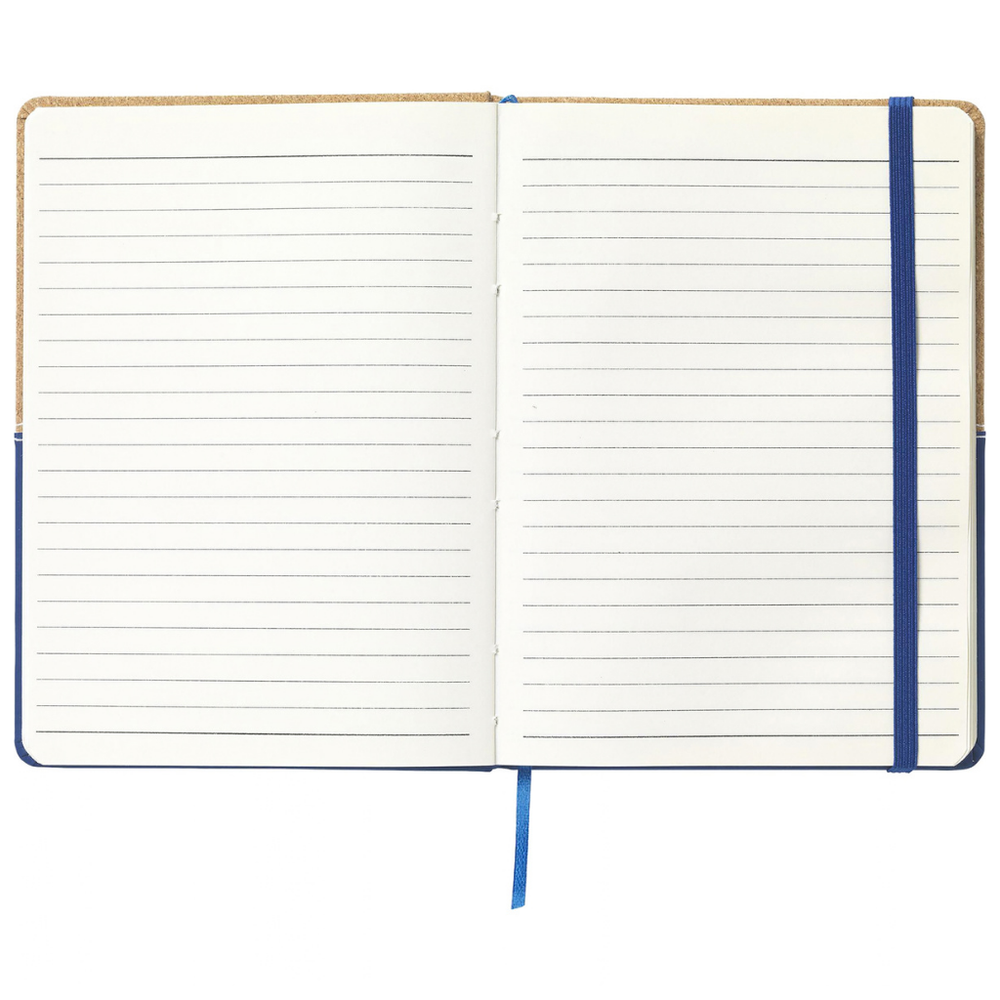 Duo Cork and Imitation Leather Notebook