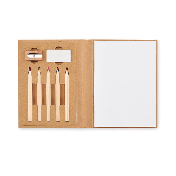 Branded Kids 60 sheet drawing set