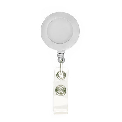 Branded Domed Retractable Ski Pass Holder