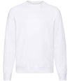 Fruit of the Loom Classic Raglan Sweatshirt White