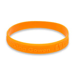 Embossed Silicone Wristband - Adult