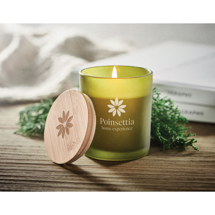 Branded Plant based wax candle 120 gr